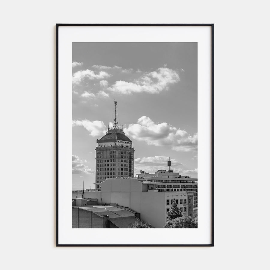 Fresno Photo B&W Poster