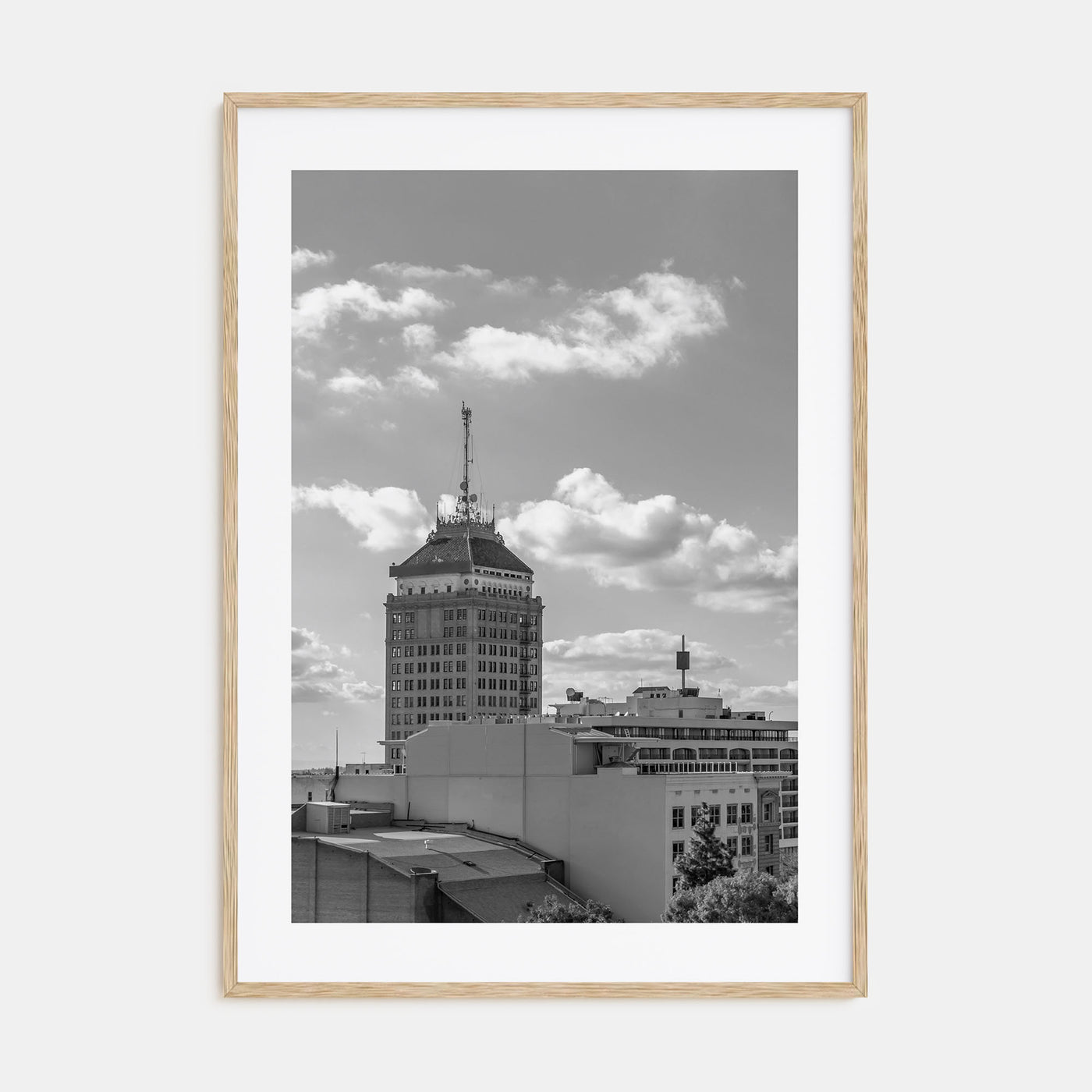 Fresno Photo B&W Poster