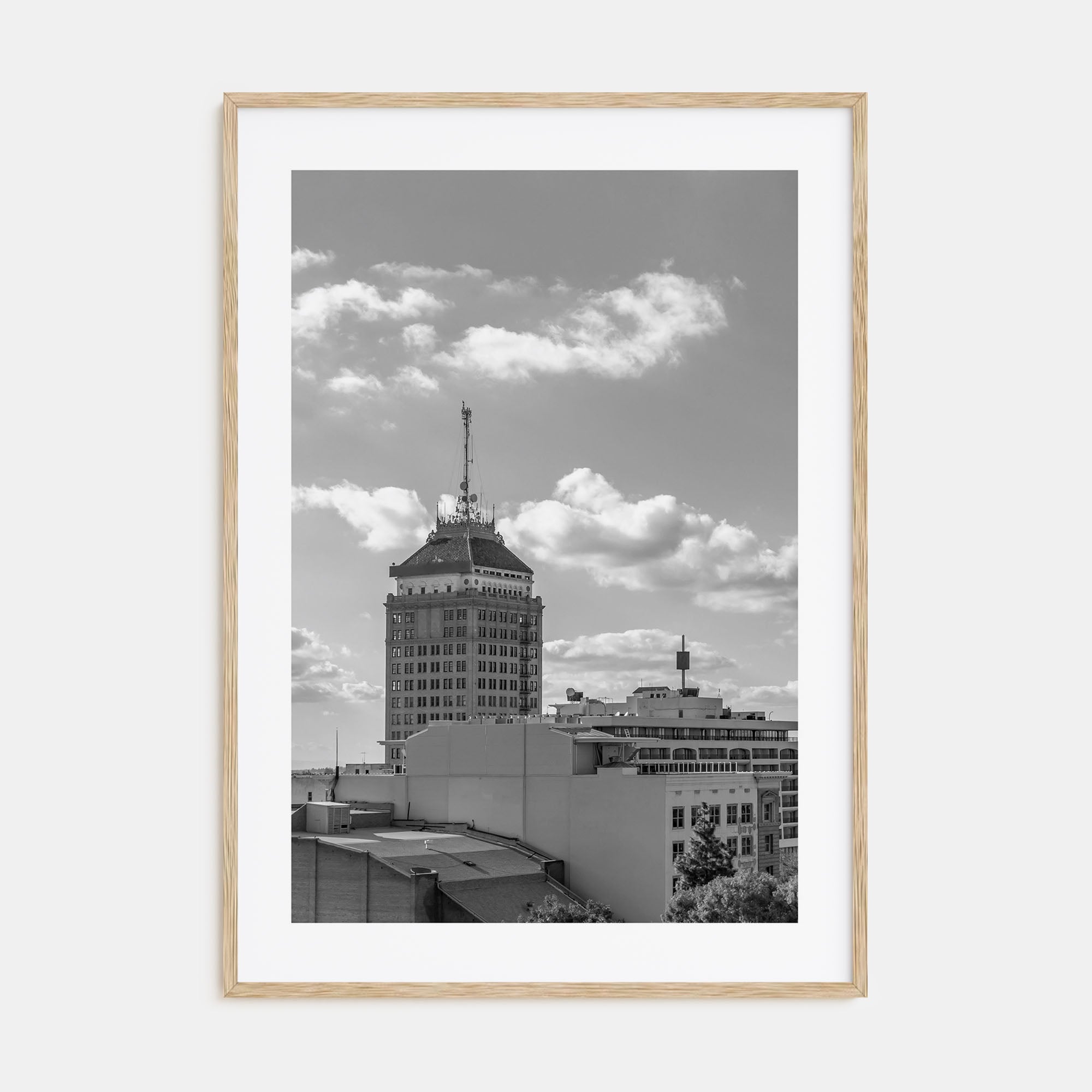 Fresno Photo B&W Poster
