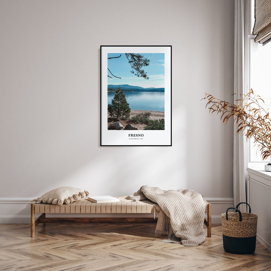 Fresno Portrait Color Poster