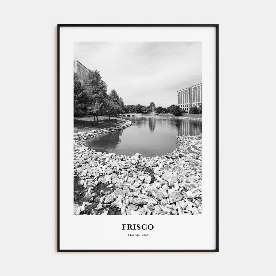 Frisco Portrait B&W Poster