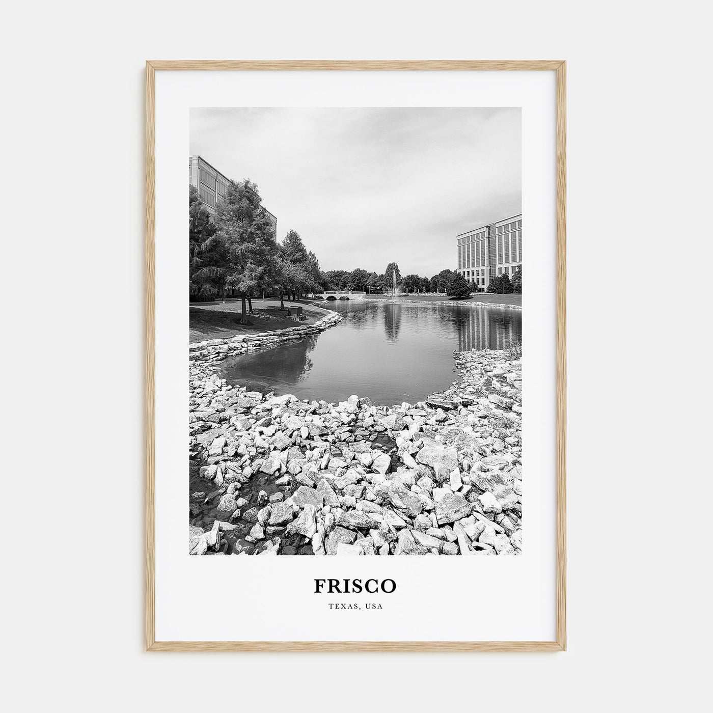 Frisco Portrait B&W Poster