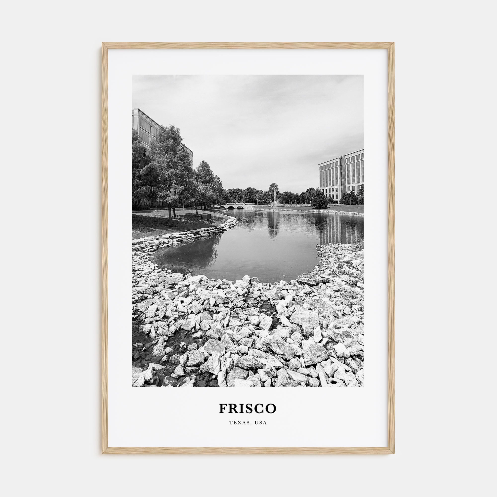 Frisco Portrait B&W Poster