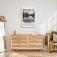 Friuli-Venezia Giulia Travel B&W Poster