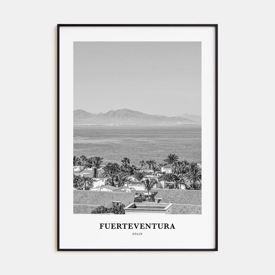 Fuerteventura Portrait B&W Poster