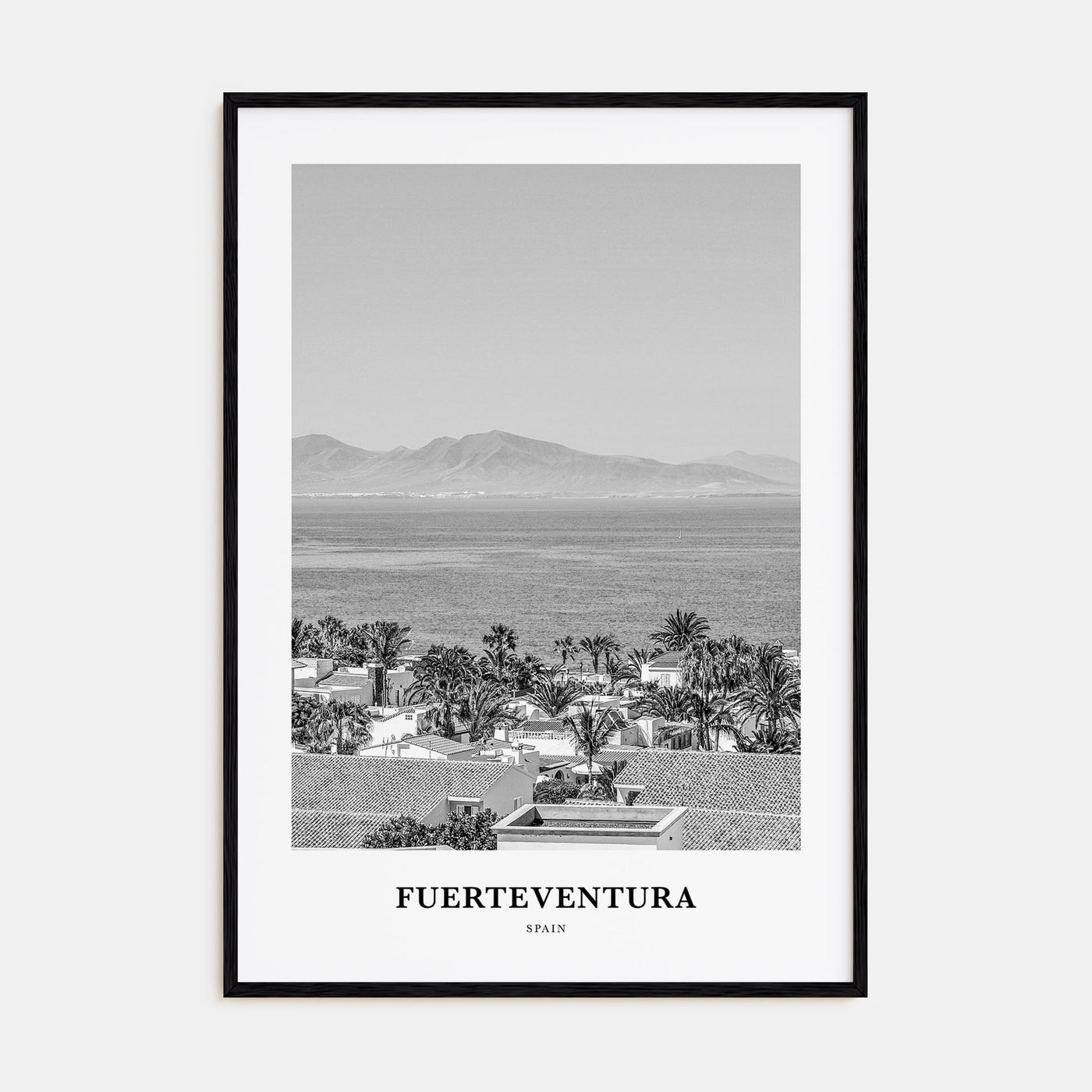 Fuerteventura Portrait B&W Poster