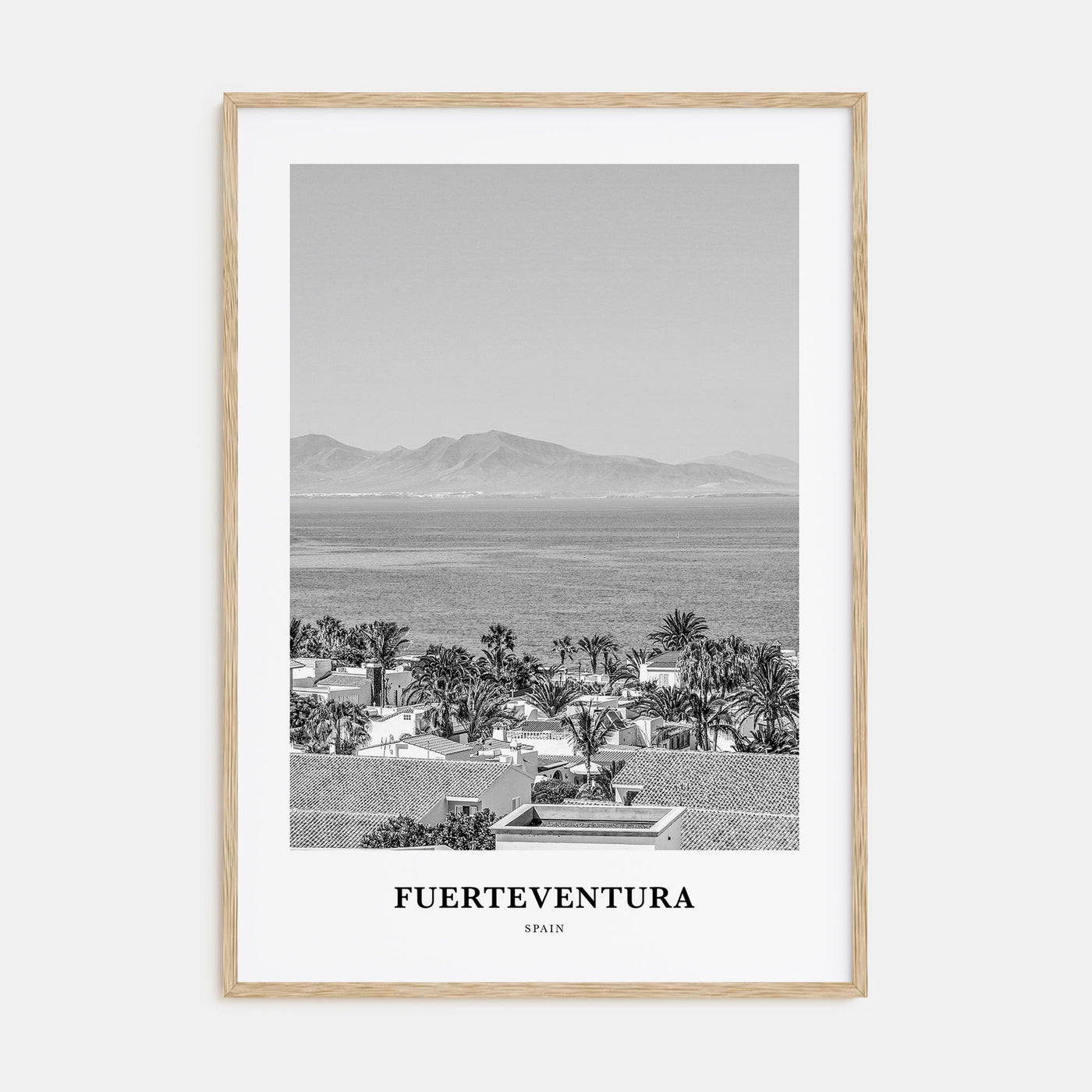 Fuerteventura Portrait B&W Poster