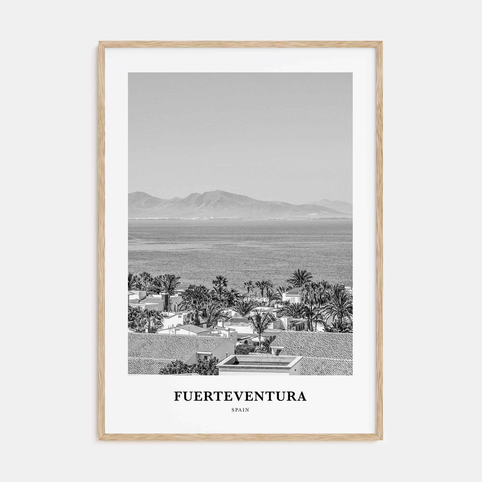 Fuerteventura Portrait B&W Poster