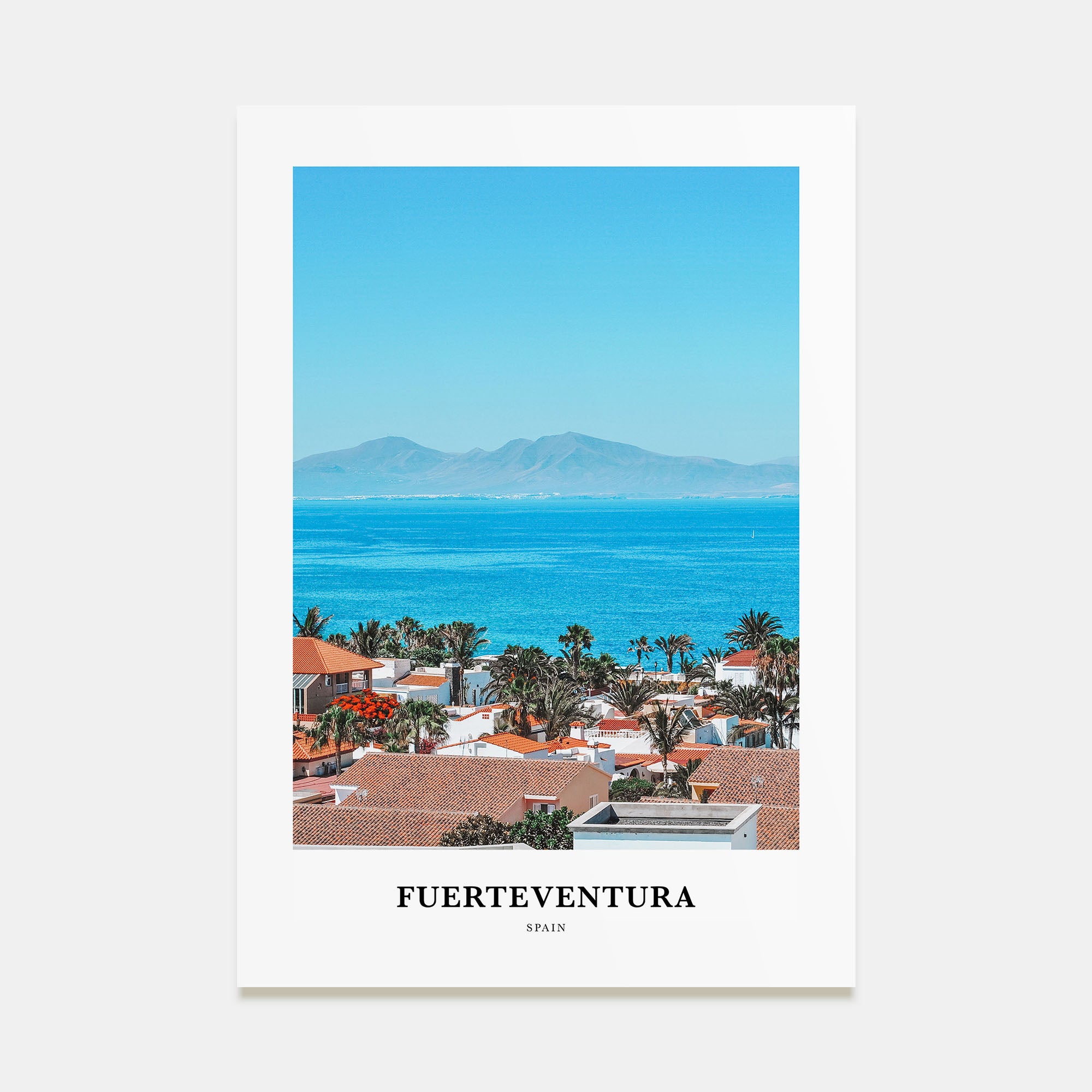 Fuerteventura Portrait Color Poster