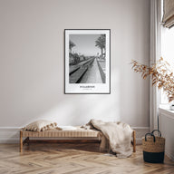 Fullerton Portrait B&W Poster