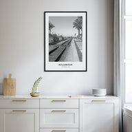 Fullerton Portrait B&W Poster