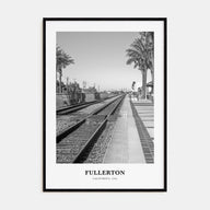 Fullerton Portrait B&W Poster