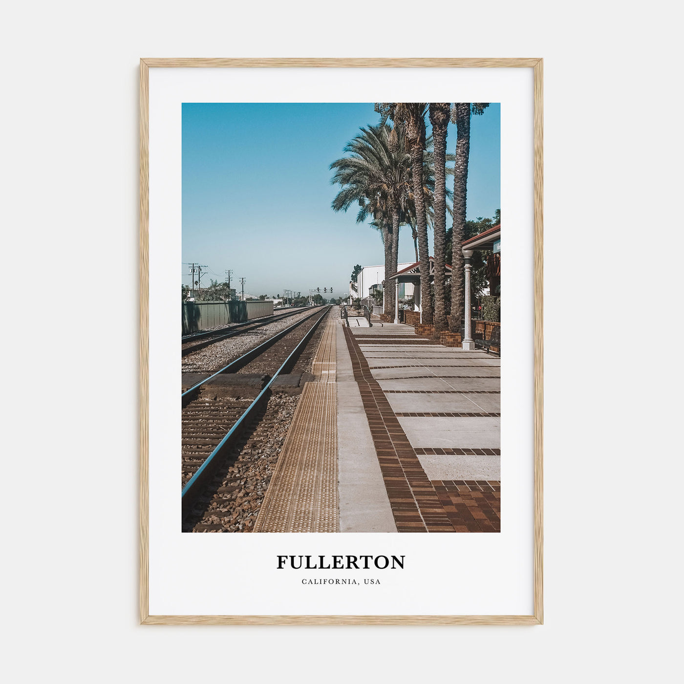Fullerton Portrait Color Poster