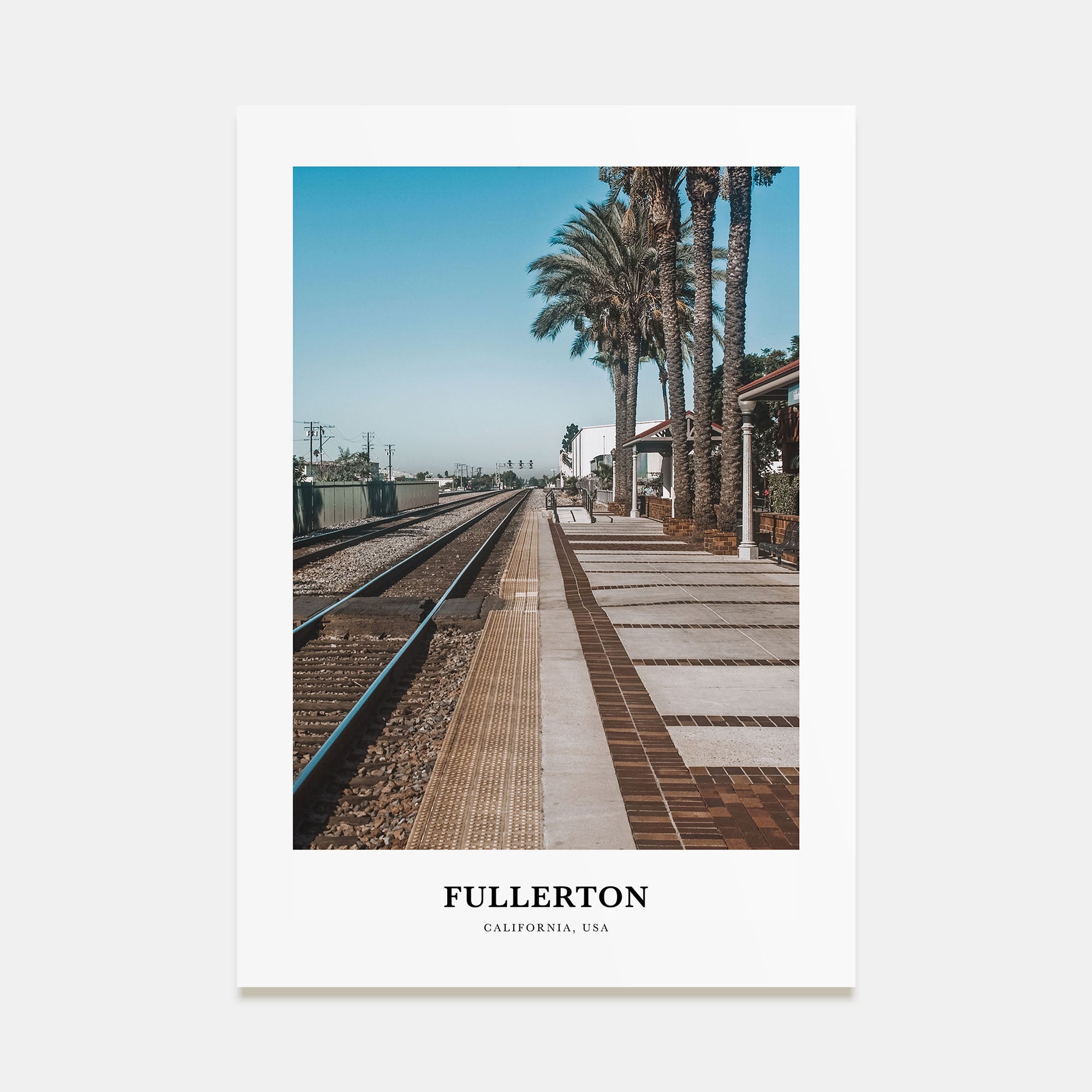 Fullerton Portrait Color Poster