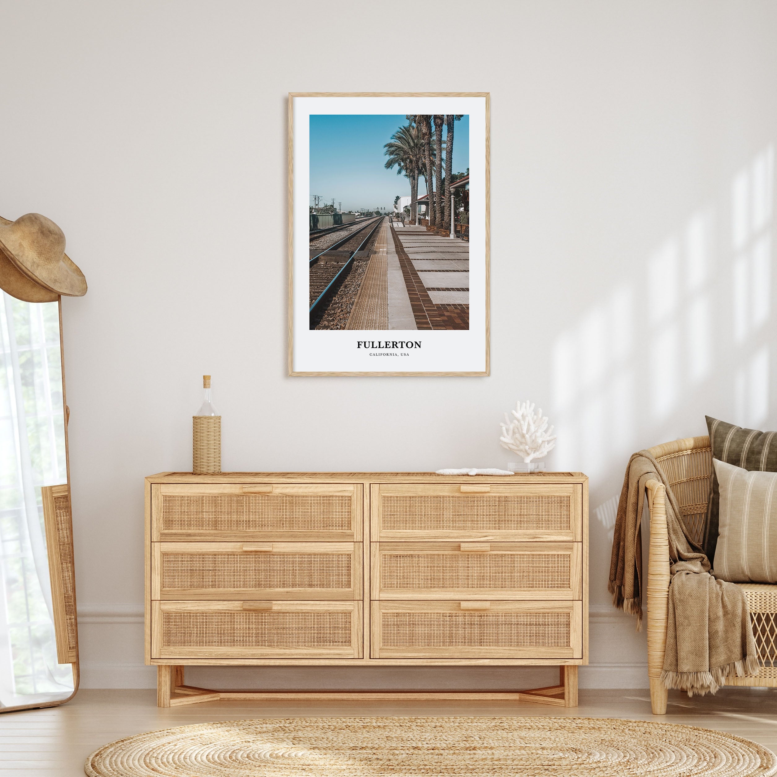 Fullerton Portrait Color Poster