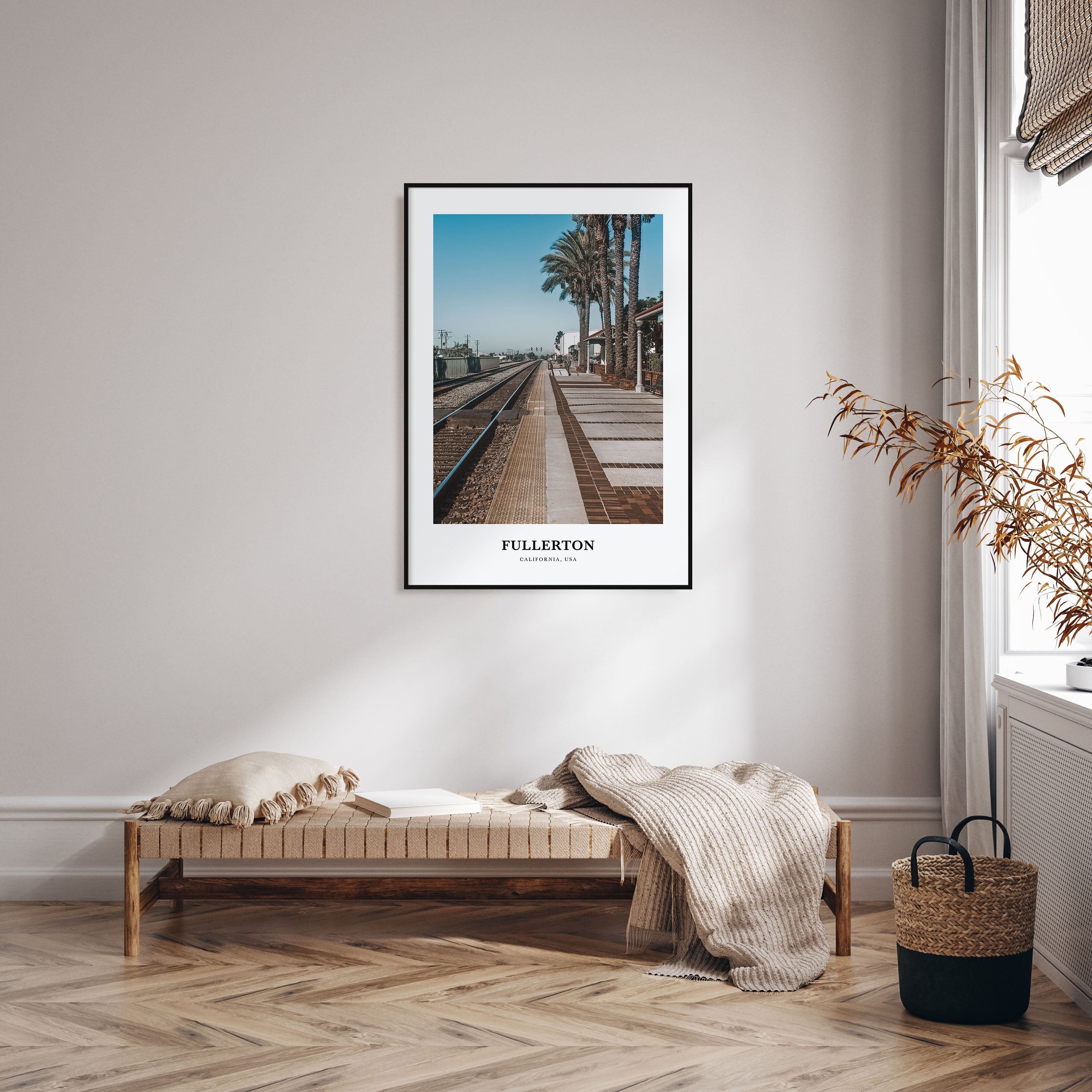 Fullerton Portrait Color Poster