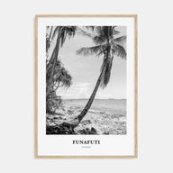 Funafuti Portrait B&W Poster