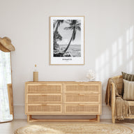 Funafuti Portrait B&W Poster