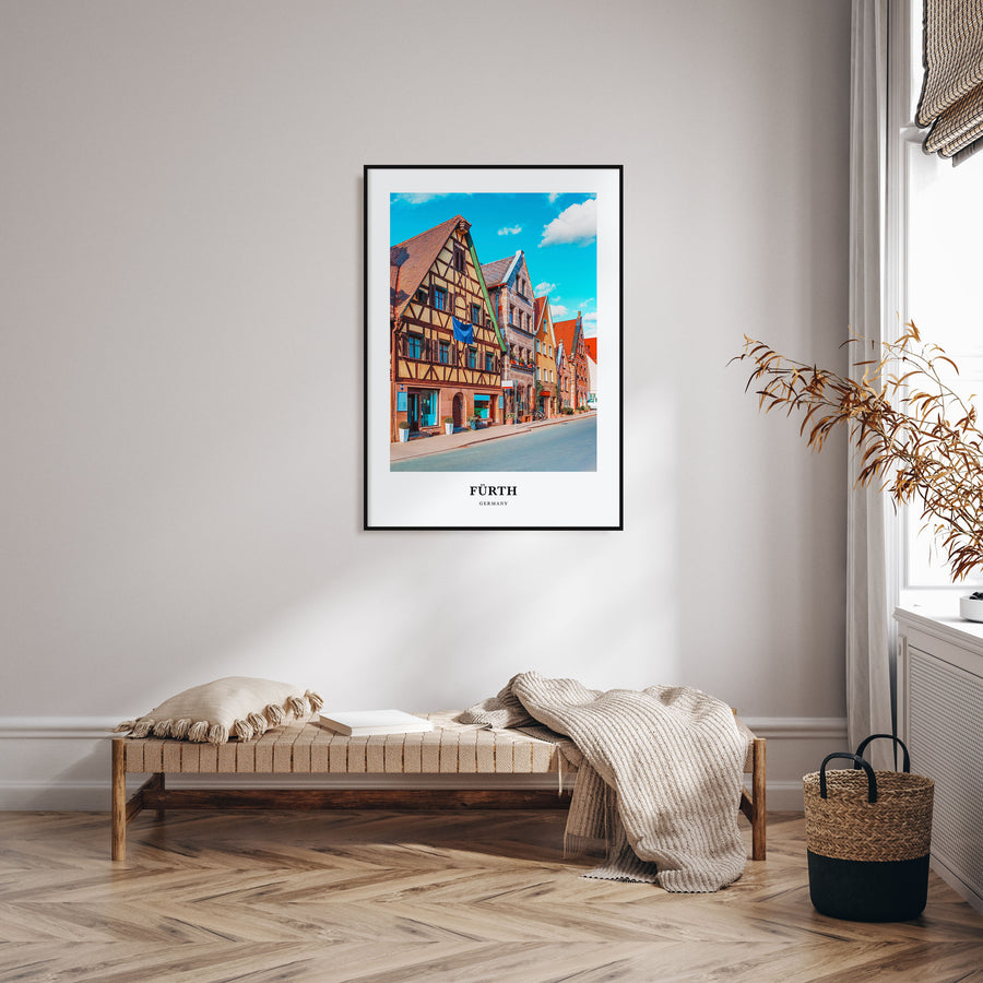 Fürth Portrait Color Poster
