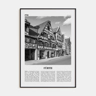 Fürth Travel B&W Poster