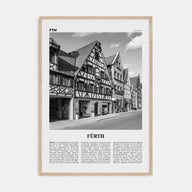 Fürth Travel B&W Poster