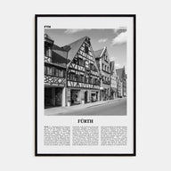 Fürth Travel B&W Poster