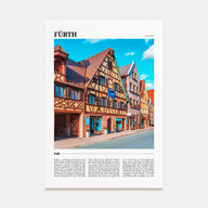 Fürth Travel Color Poster