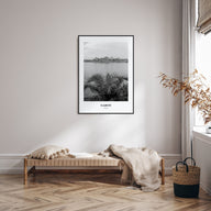 Gabon Portrait B&W Poster