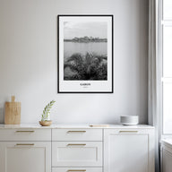 Gabon Portrait B&W Poster