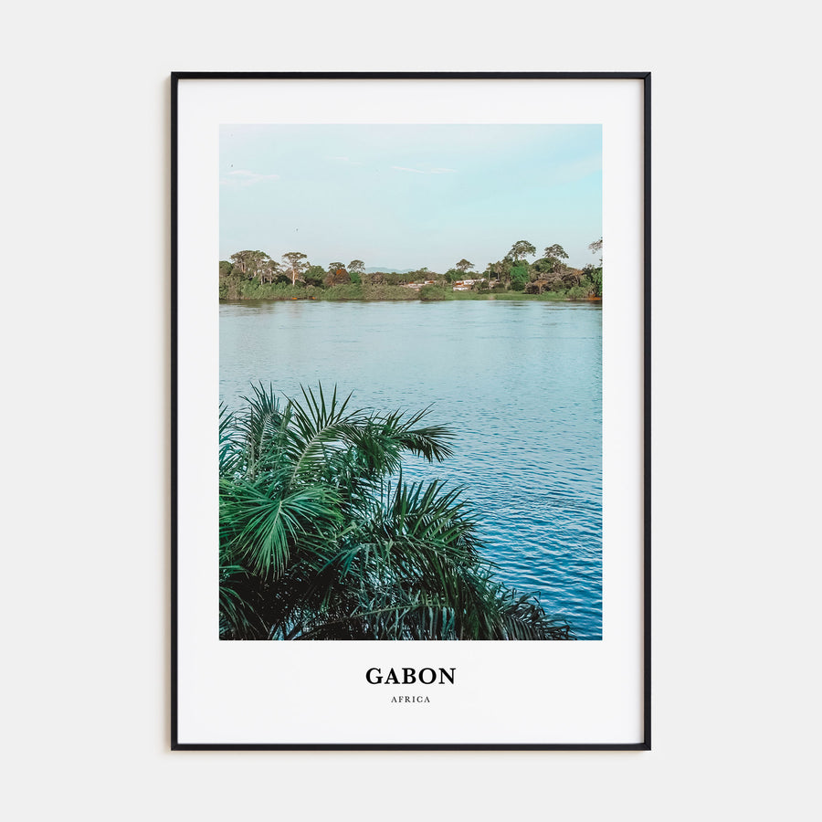 Gabon Portrait Color Poster