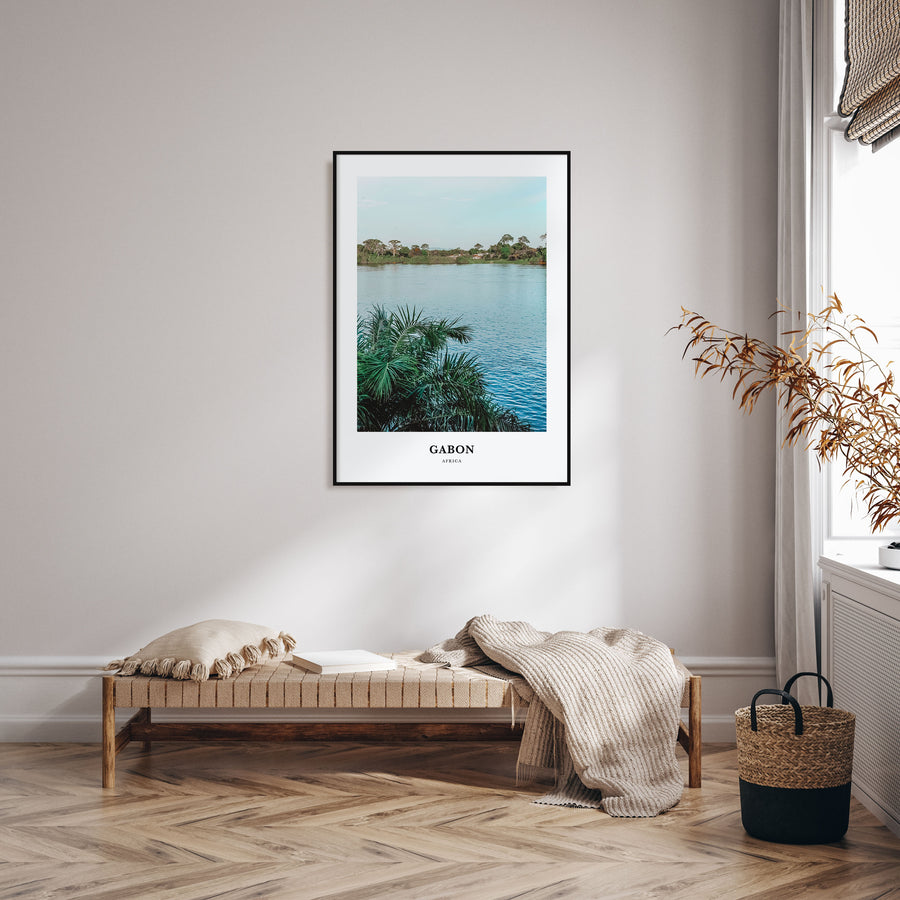 Gabon Portrait Color Poster