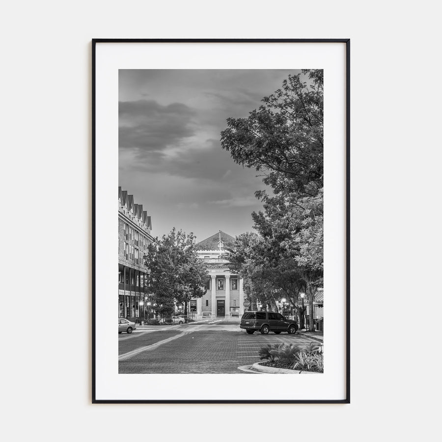 Gainesville Photo B&W Poster