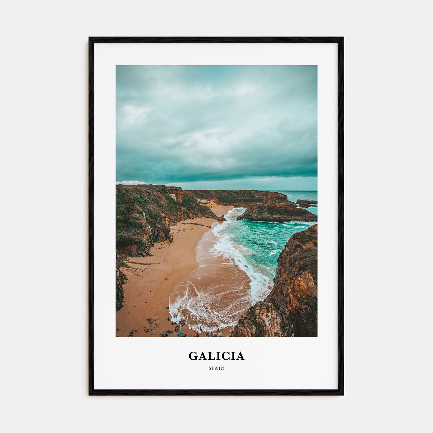 Galicia Portrait Color Poster