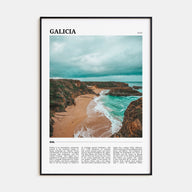 Galicia Travel Color Poster