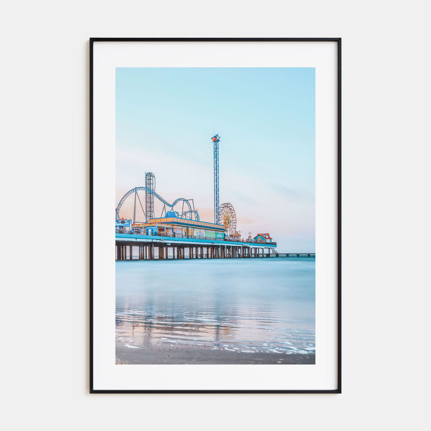 Galveston Photo Color Poster