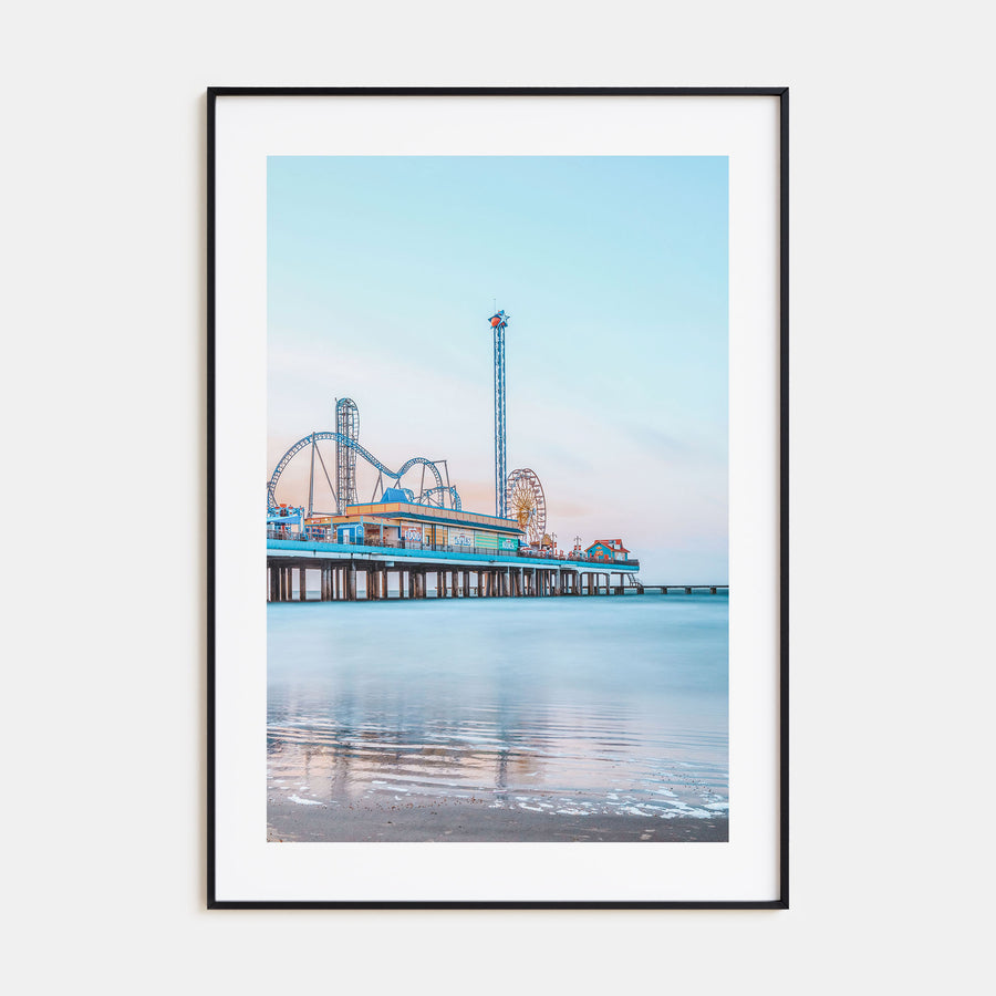 Galveston Photo Color Poster