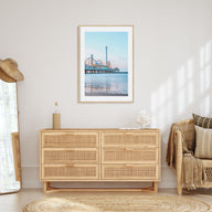 Galveston Photo Color Poster