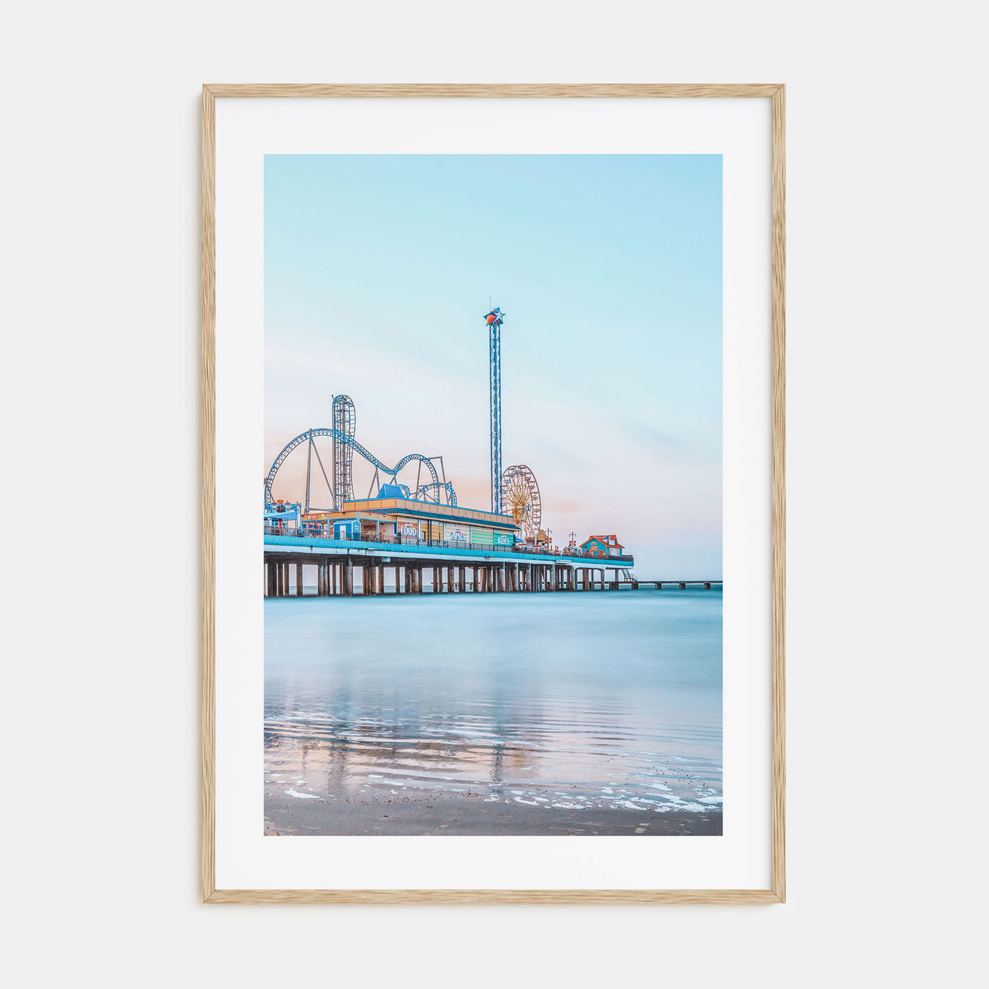 Galveston Photo Color Poster