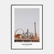 Galveston Portrait Color Poster