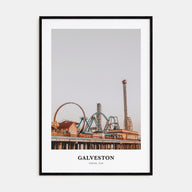 Galveston Portrait Color Poster
