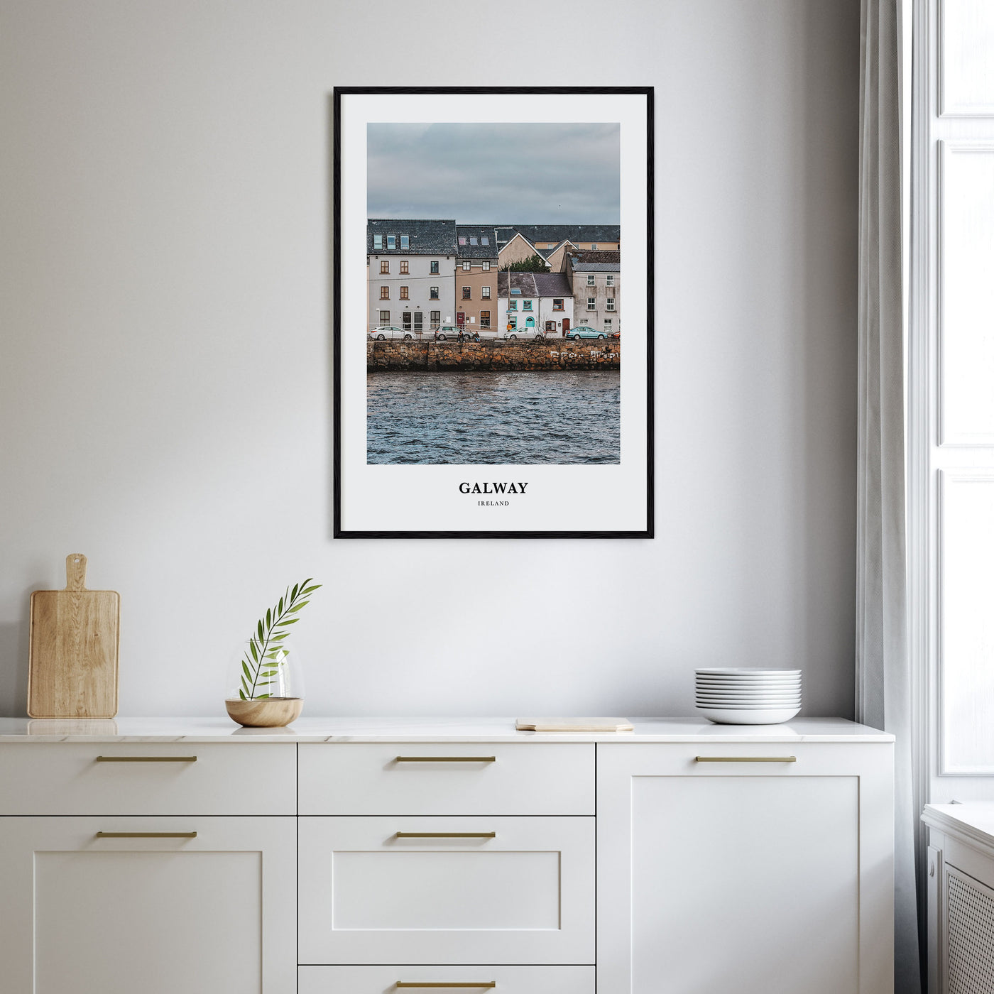 Galway Portrait Color Poster