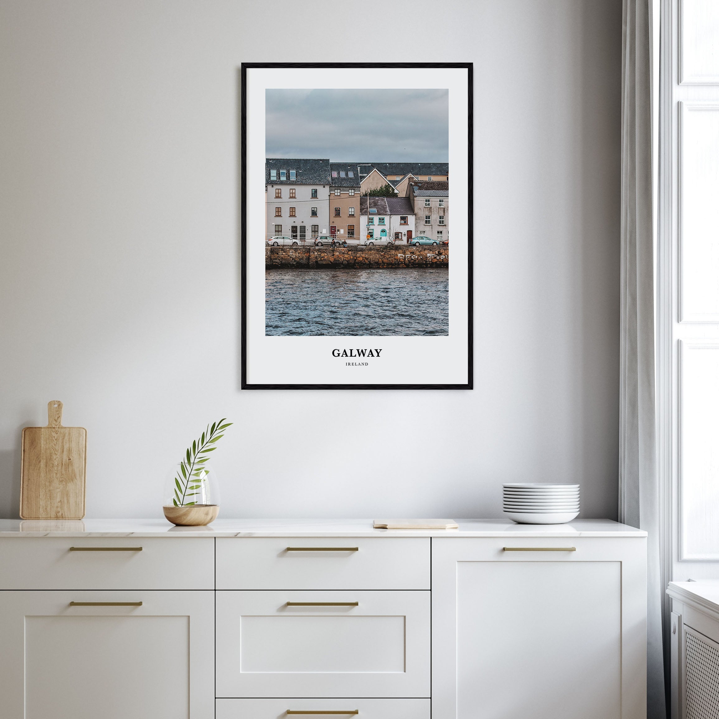 Galway Portrait Color Poster