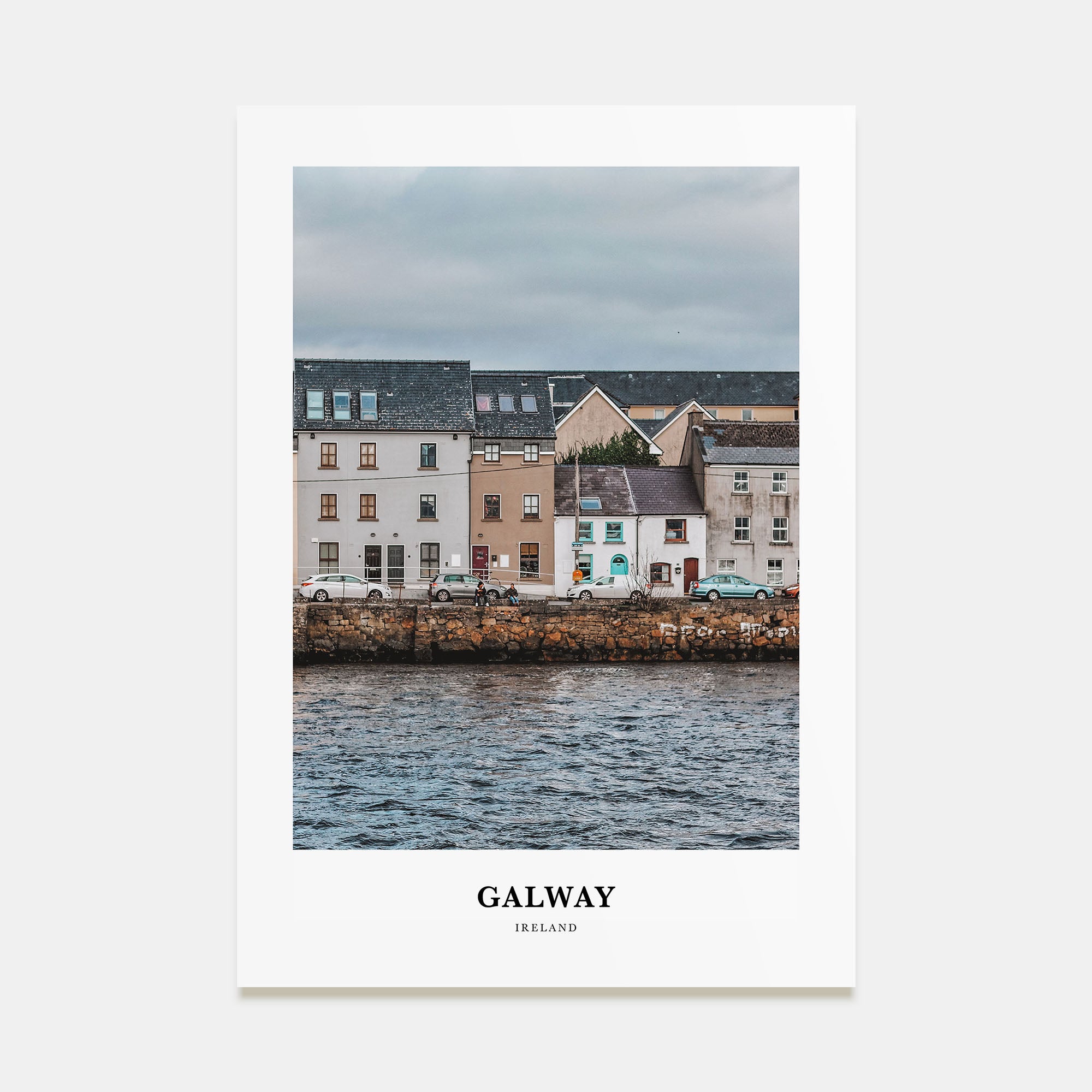 Galway Portrait Color Poster