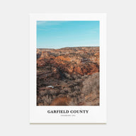 Garfield County Portrait Color Poster
