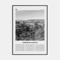 Garfield County Travel B&W Poster