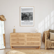 Garfield County Travel B&W Poster