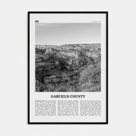 Garfield County Travel B&W Poster