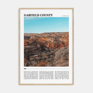 Garfield County Travel Color Poster