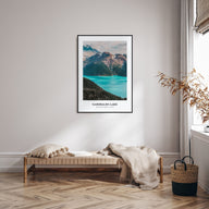 Garibaldi Lake Portrait Color Poster