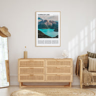 Garibaldi Lake Travel Color Poster